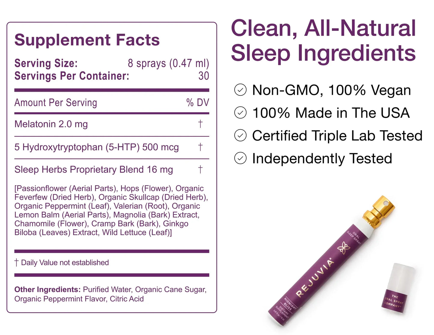 Rejuvia Sleep Spray