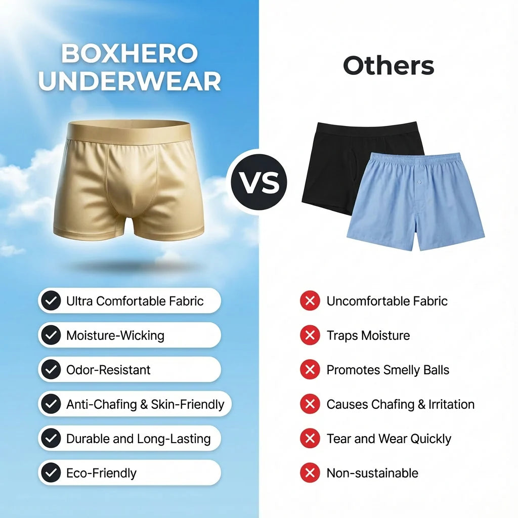 Boxhero Premium Silk Boxer Shorts