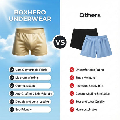 Boxhero Premium Silk Boxer Shorts
