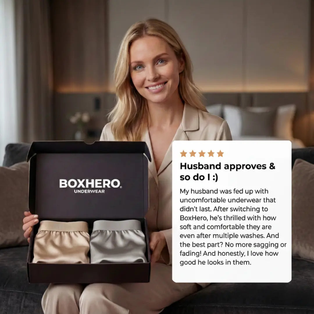 Boxhero Premium Silk Boxer Shorts